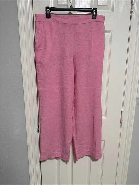 Talbots Pants - TALBOTS WSoft Pink Wide-Leg Lounge Pants size M